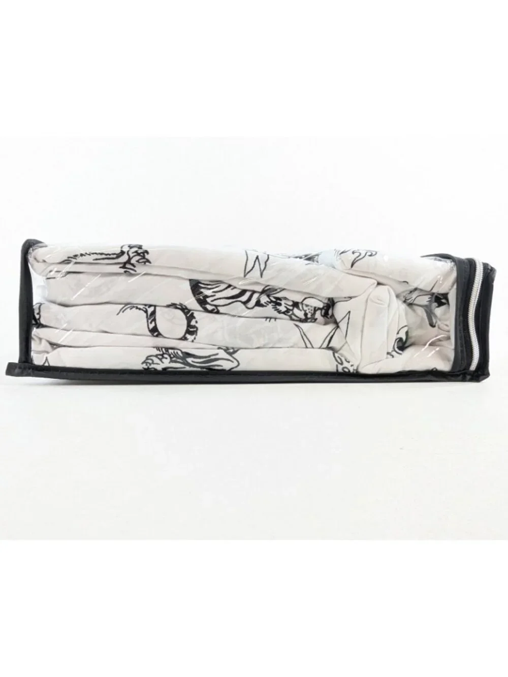 Ed Hardy King Sheet Set 6-Piece w/ 4 Pillowcases White Black Rose Skull - NEW
